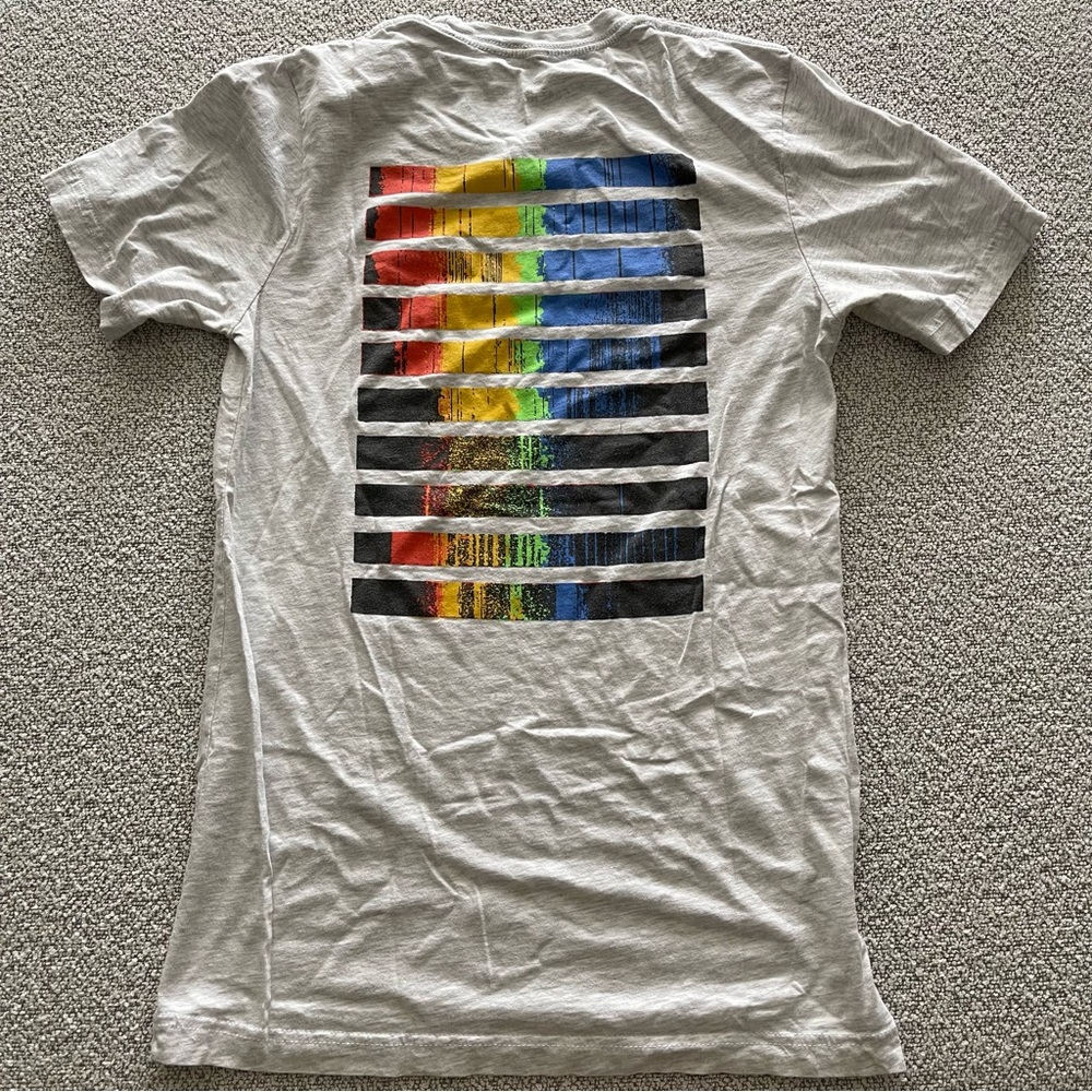 Coachella Multi-Colored Pattern T-Shirt - Picture 4 of 5